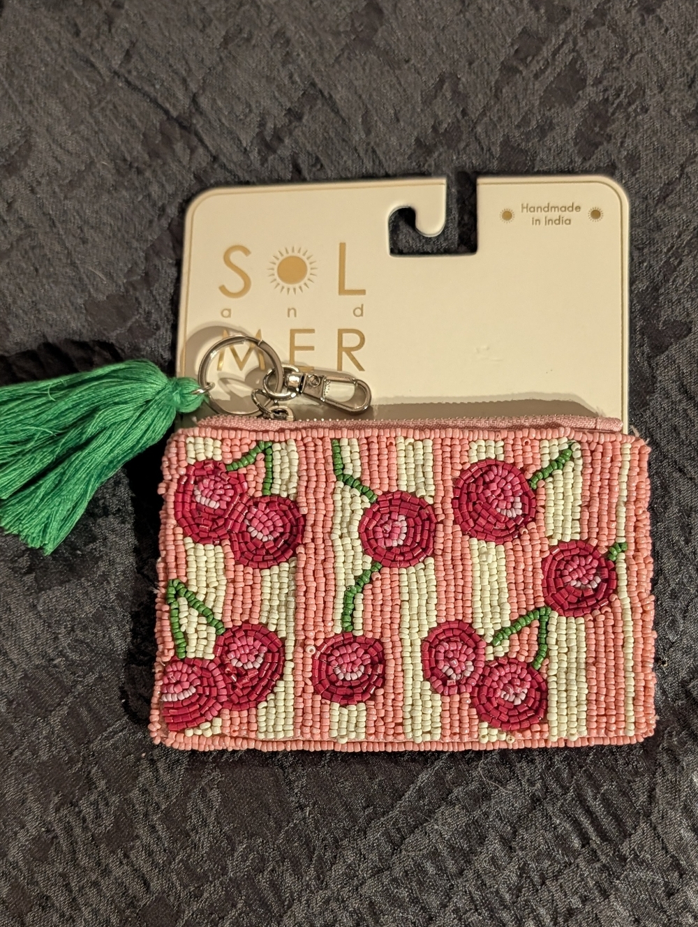 Wandering Moon & Sol and Mer Beaded Zipper Pouches 7pc Lot - Picture 8 of 16